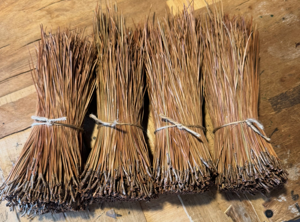 Short Leaf Pine Needles for Basketmaking Basketry 16oz per Bundle