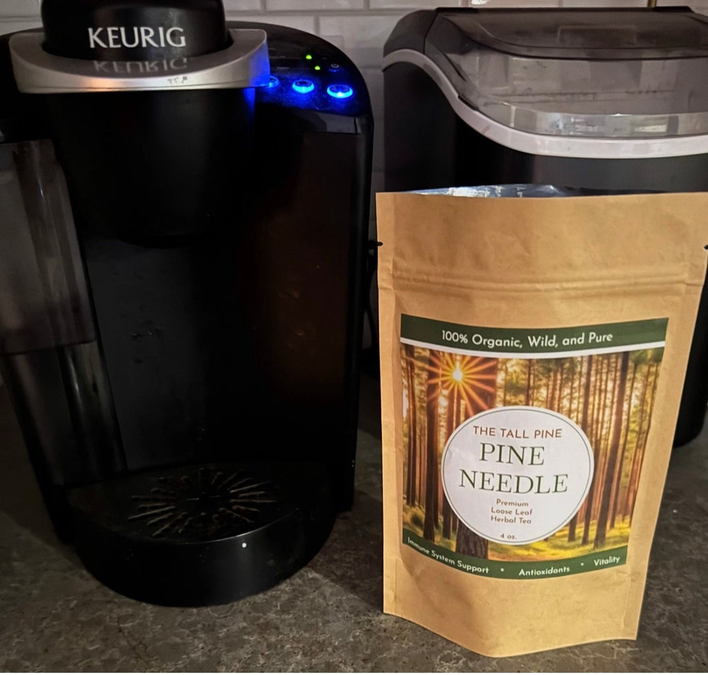 The Tall Pine Organic Pine Needle Tea 4oz - Pure Antioxidant